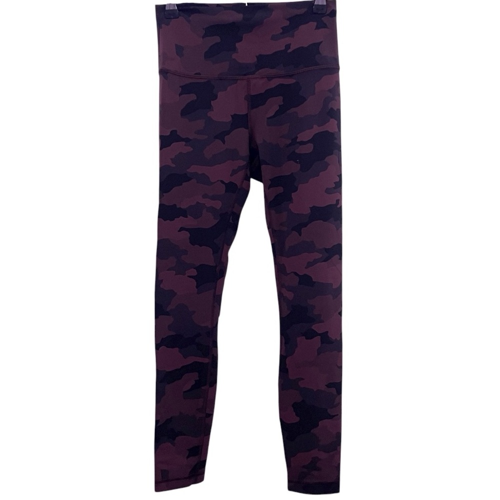 Lululemon Wunder Train High Rise Camo Size 6